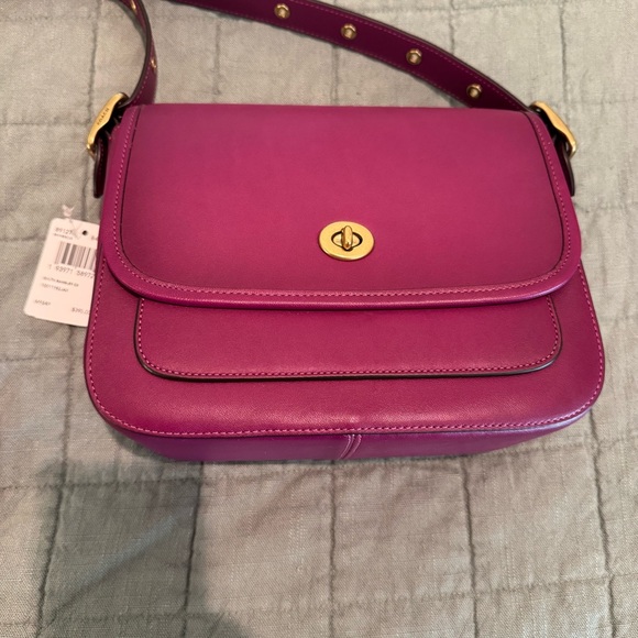 NWT Coach Rambler Crossbody in Hibiscus - Picture 2 of 8